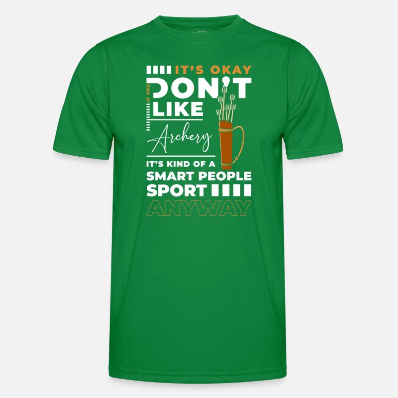 Archery Bow Hits Men's Functional T-Shirt