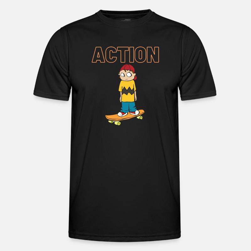 Skate Action Men's Functional T-Shirt
