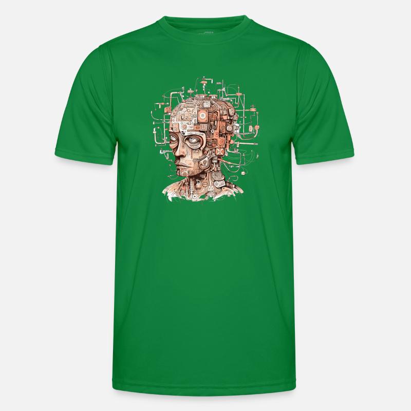 Abstract Mind Men's Functional T-Shirt