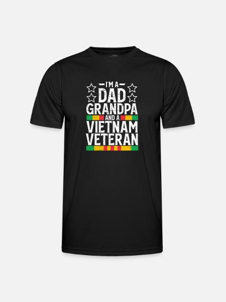 Vietnam Veteran - Men's Functional T-Shirt - black