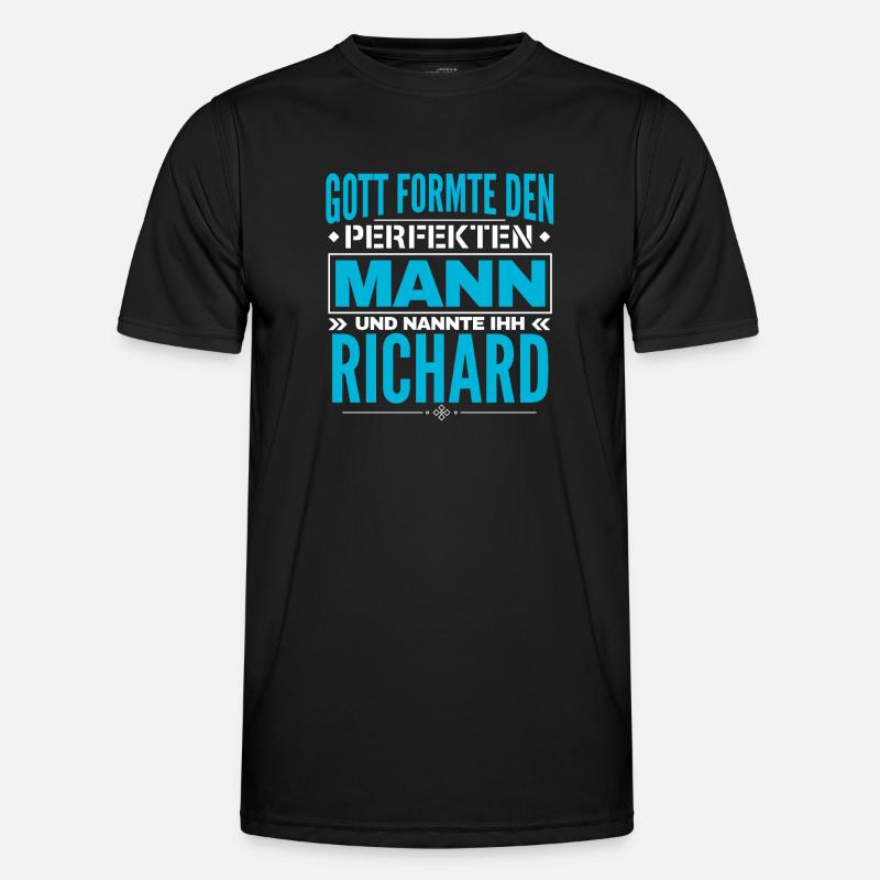 Richard Name Design Männer Funktions-T-Shirt