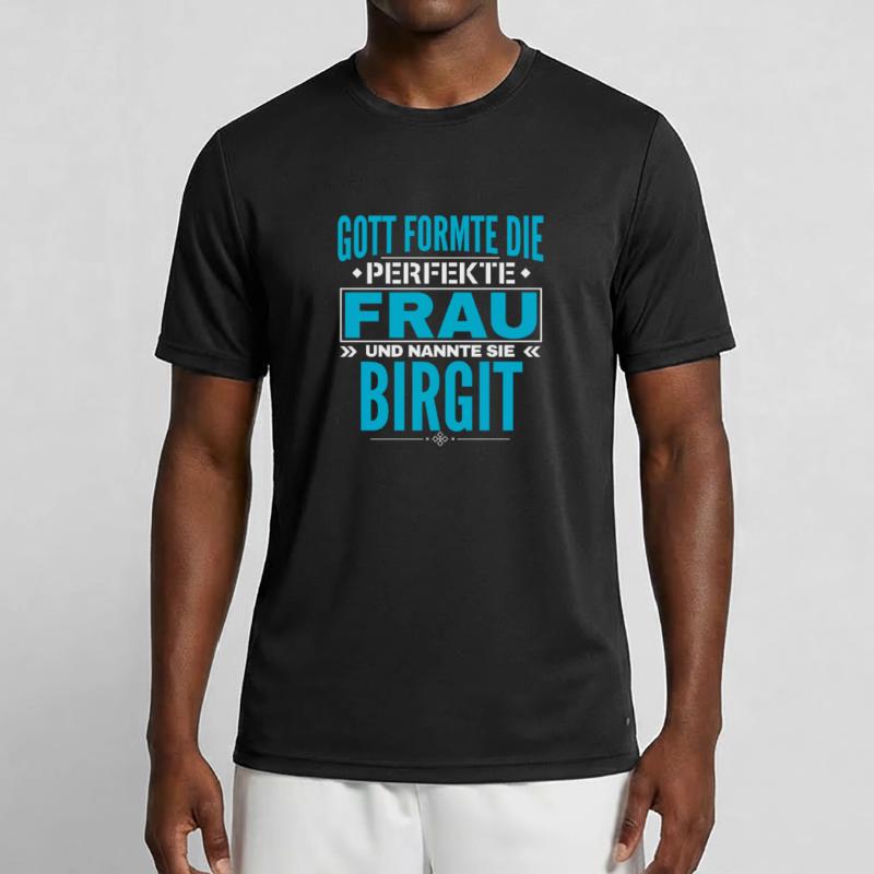 Conception du nom Birgit T-shirt sport Homme