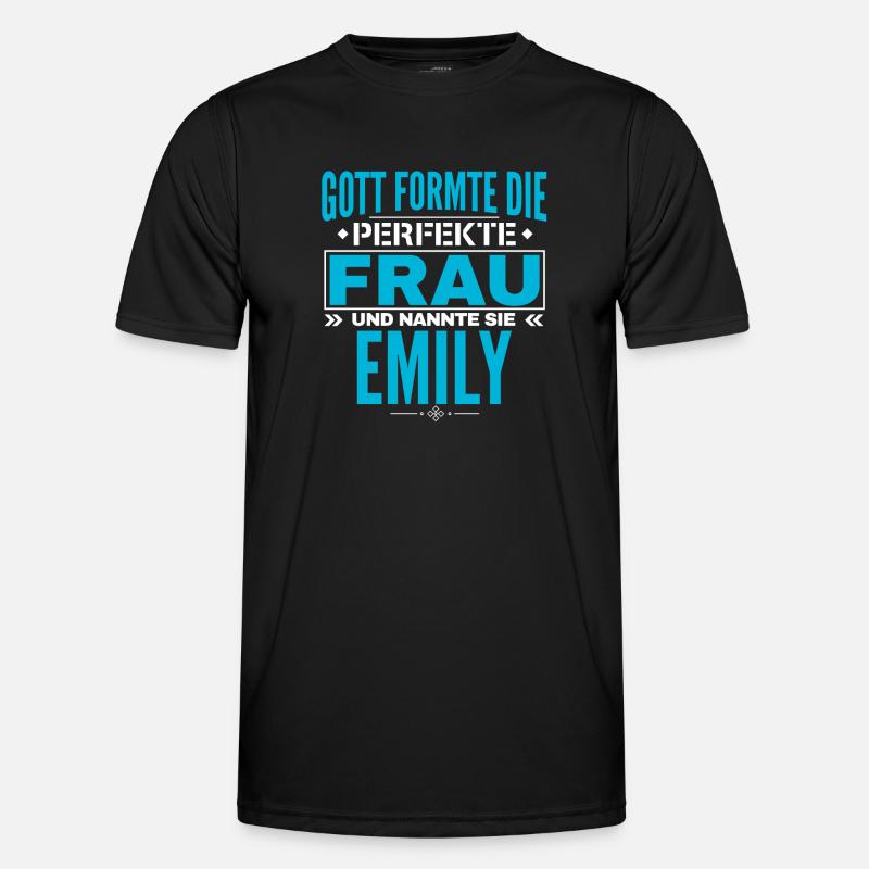 Emily Name Design Men's Functional T-Shirt