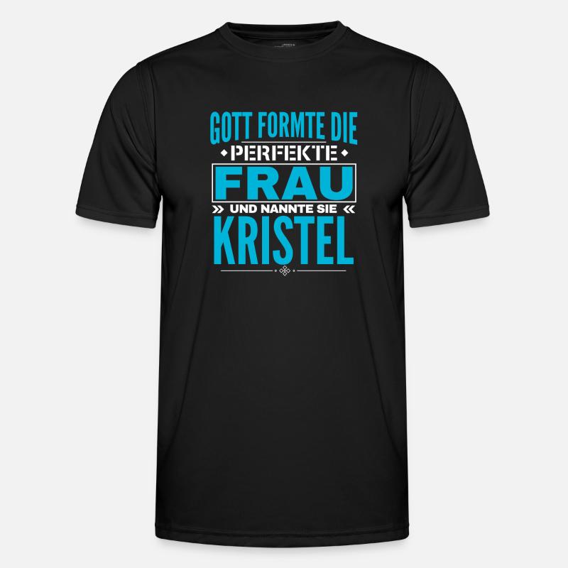 Conception du nom Kristel T-shirt sport Homme