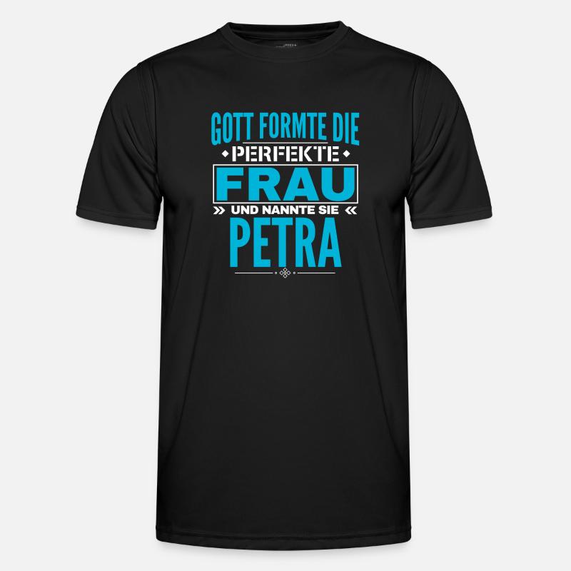 Petra Name Design Männer Funktions-T-Shirt