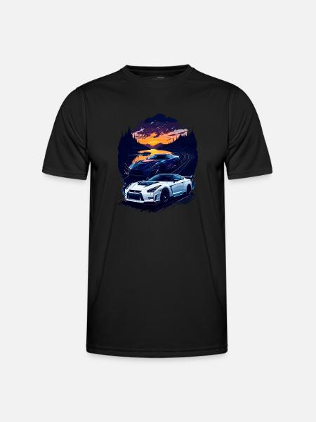 Classic sports car - Men's Functional T-Shirt - black