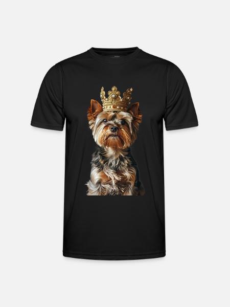 Yorkshire Terrier - Men's Functional T-Shirt - black