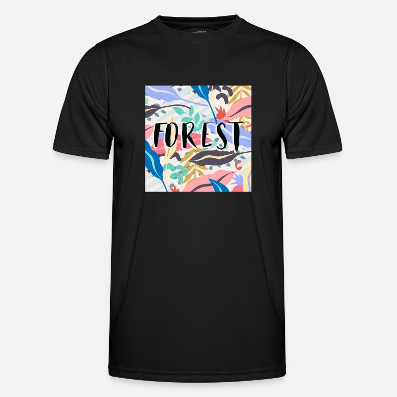 Forest 2 - Men's Functional T-Shirt - black