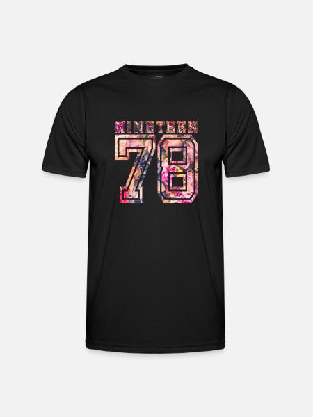 NINETEEN 1978 B - Men's Functional T-Shirt - black
