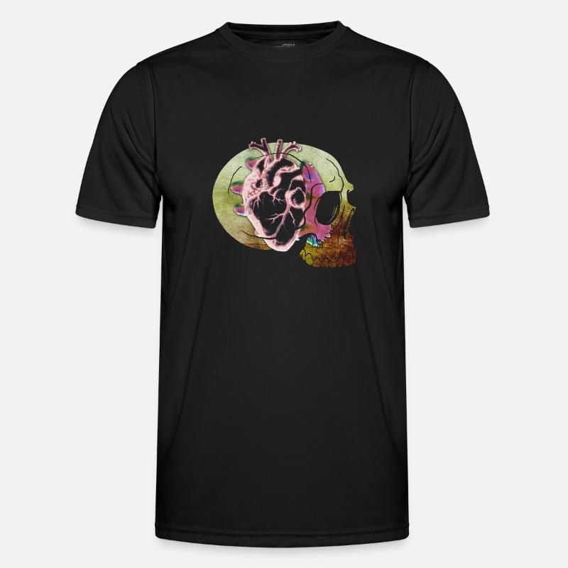 Headbleed - Männer Funktions-T-Shirt - Schwarz