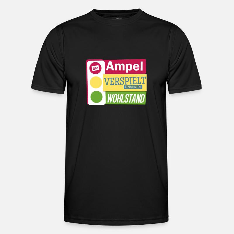 Die Ampel verspielt unseren Wohlstand Bauernprotes Männer Funktions-T-Shirt