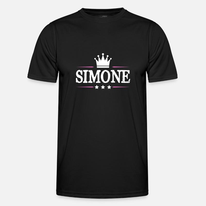 Simone - Men's Functional T-Shirt - black