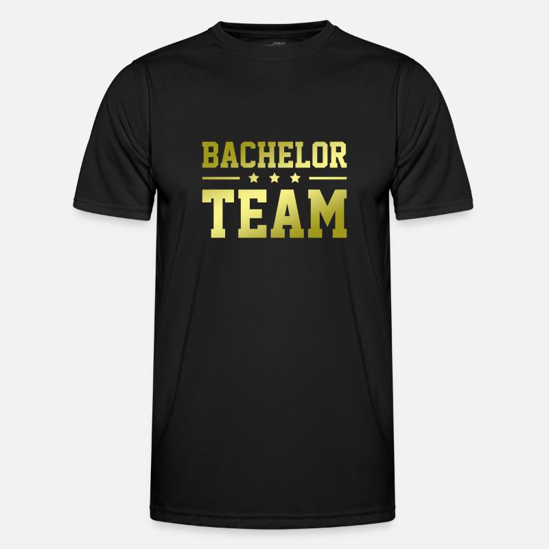 Bachelor Team - Men's Functional T-Shirt - black