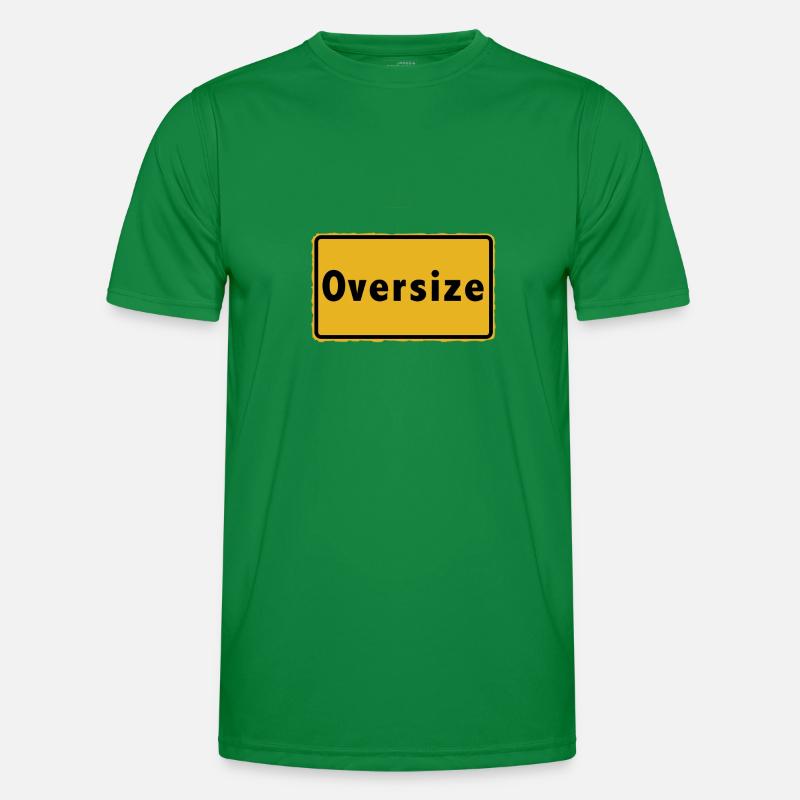 Oversize Männer Funktions-T-Shirt