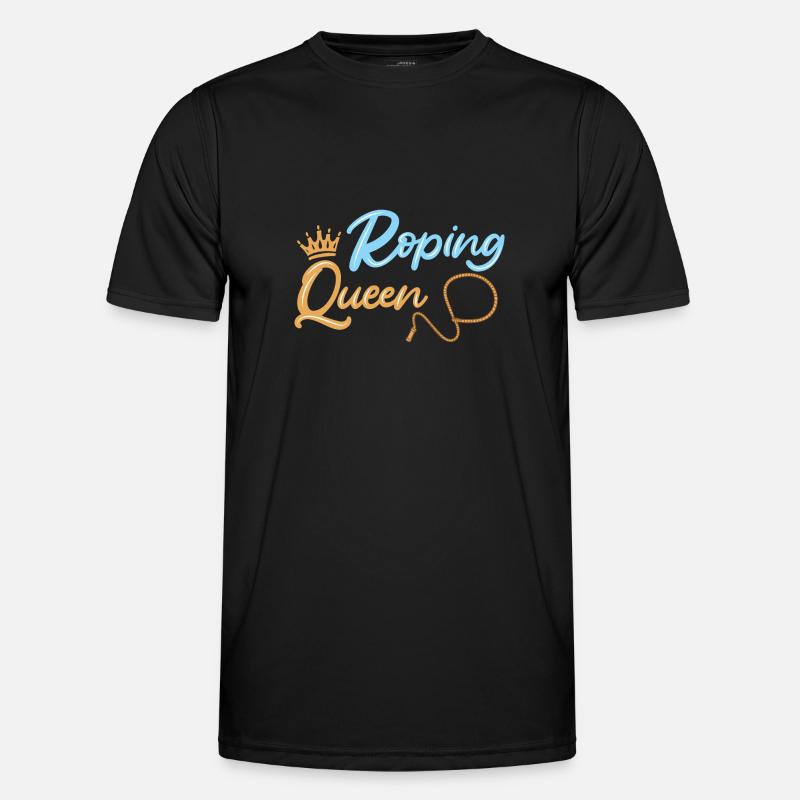 Team Roping Men's Functional T-Shirt