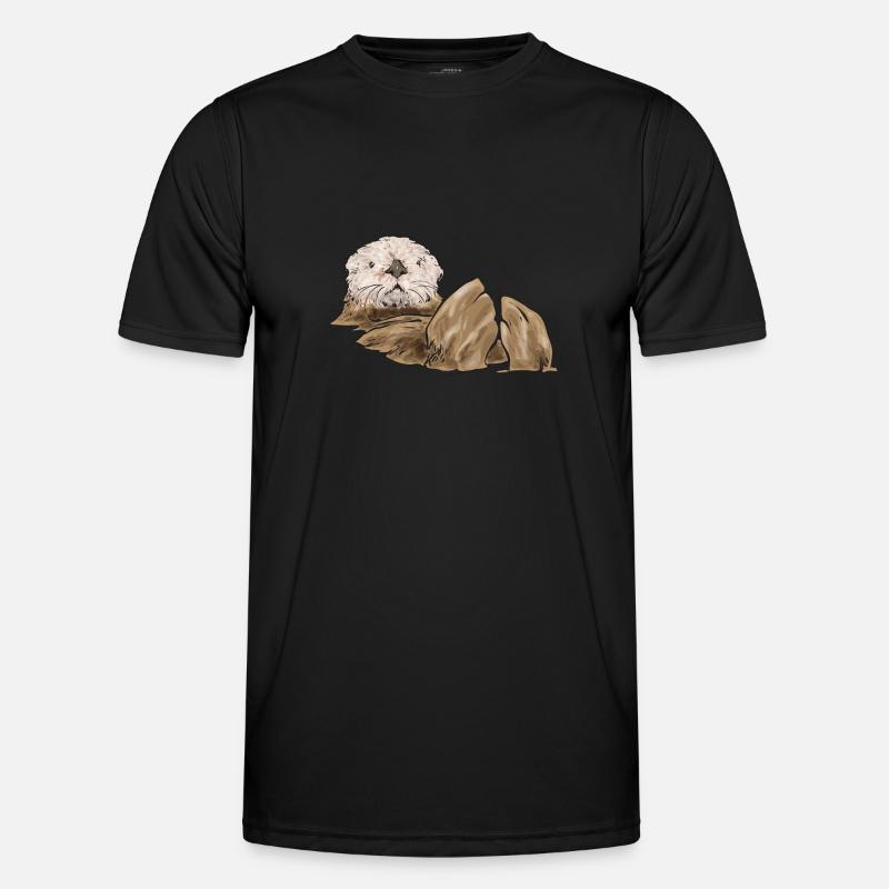 Seeotter Männer Funktions-T-Shirt