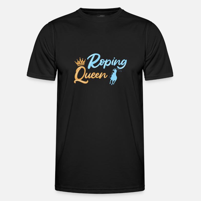 Team Roping Men's Functional T-Shirt