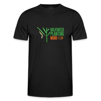 Monarch butterfly American monarch butterfly - Men's Functional T-Shirt - black - Front - AI Model Male 178 dark (178cm)