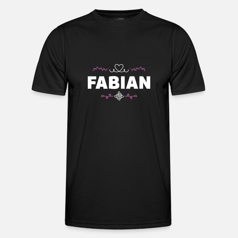 Fabian - Men's Functional T-Shirt - black