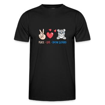 Once - T-shirt sport Homme - noir - Devant - AI Model Male 178 dark (178cm)
