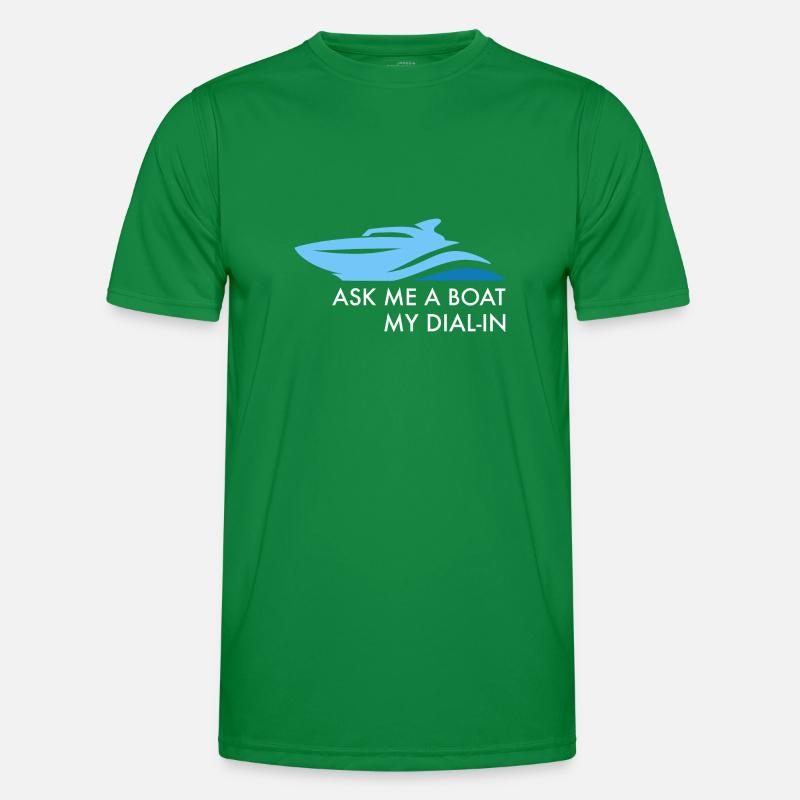 Motorboot Rennboot Sportboot Geschenk Männer Funktions-T-Shirt