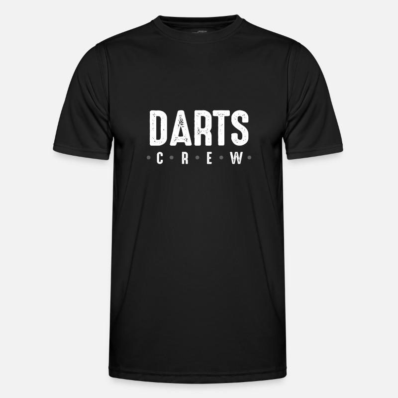 Équipage de fléchettes - T-shirt sport Homme - noir