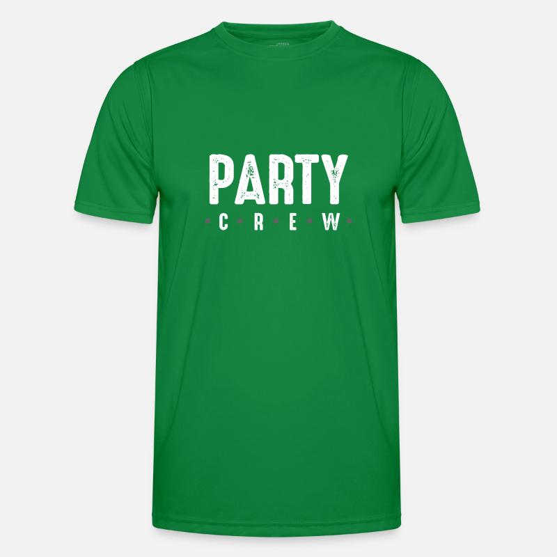 Party Crew Männer Funktions-T-Shirt