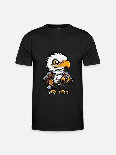 Aigle Halloween Zombie - T-shirt sport Homme - noir