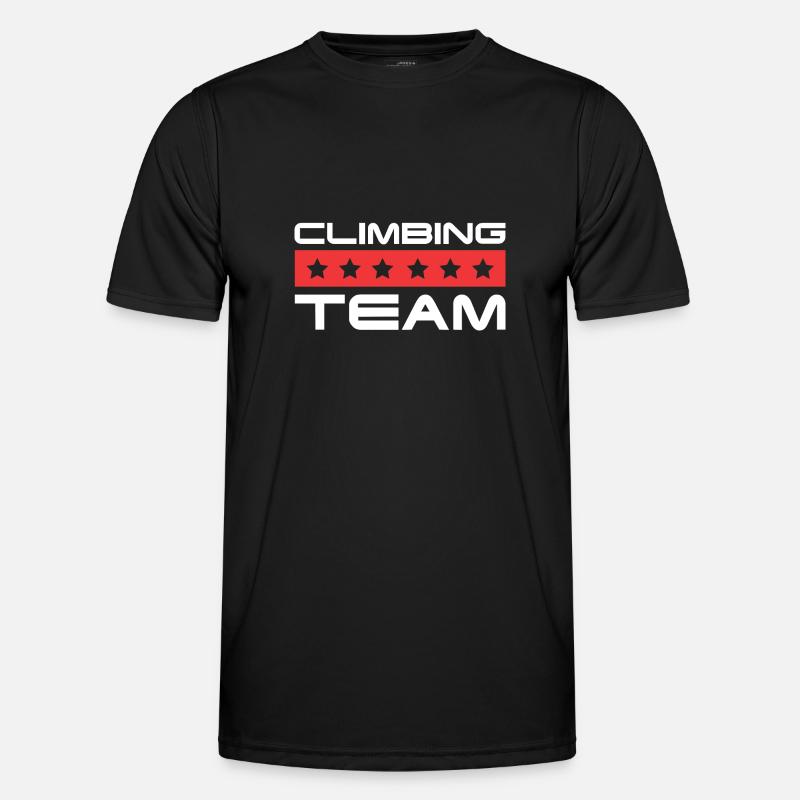 Climbing Crew - Men's Functional T-Shirt - black