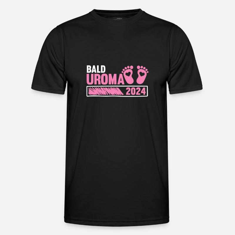 Urgroßmutter 2024 Uroma Männer Funktions-T-Shirt
