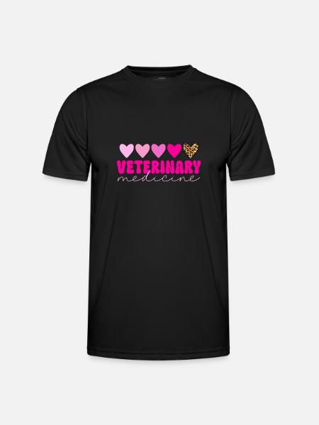 Vet Tech Veterinary Veterinary Technician - Men's Functional T-Shirt - black