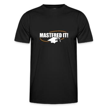 Master 2024 Masterabschluss Sponsion Promotion - Männer Funktions-T-Shirt - Schwarz - Vorne - AI Model Male 178 dark (178cm)