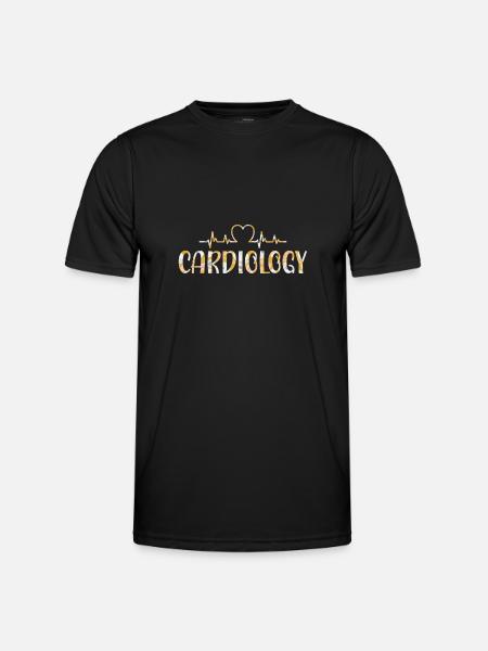 Cardiology Nurse Cardiologist - Men's Functional T-Shirt - black