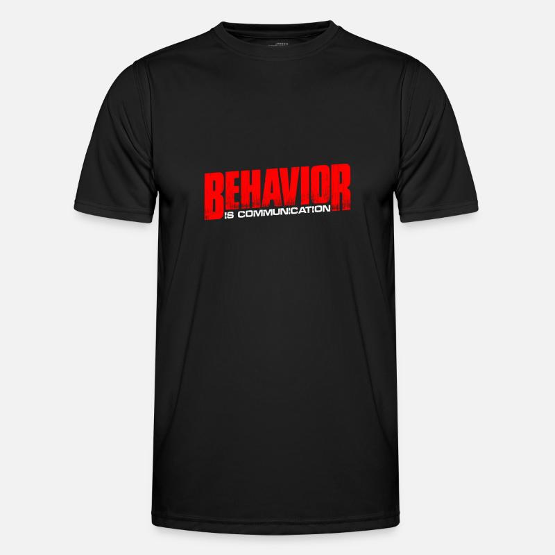Behavior Is Communication 13 - Men's Functional T-Shirt - black