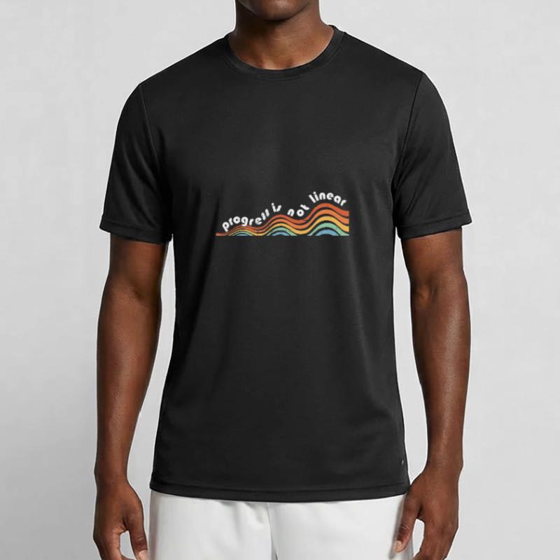 ABA Therapist Progress Is Not Linear Behavioral Männer Funktions-T-Shirt