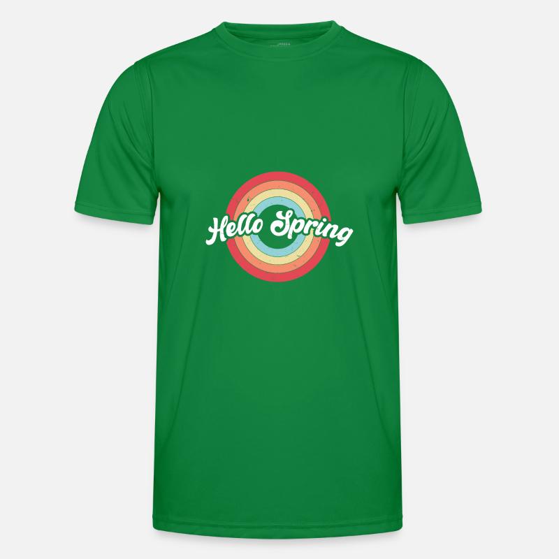 Hello Spring Hello Spring Vintage Arc-en-ciel T-shirt sport Homme