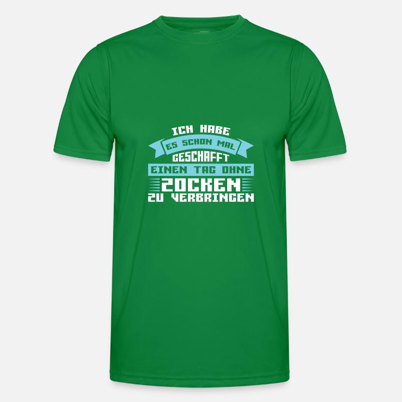 Gaming Zocken Computer Geschenk Männer Funktions-T-Shirt