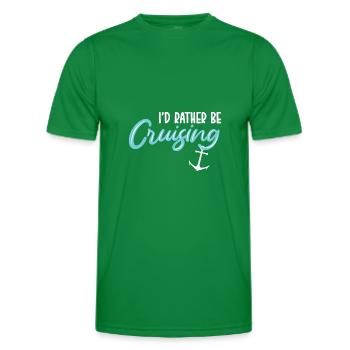 Cruise Cruise Ship - Men's Functional T-Shirt - kelly green - Front - AI Model Male 178 dark (178cm)