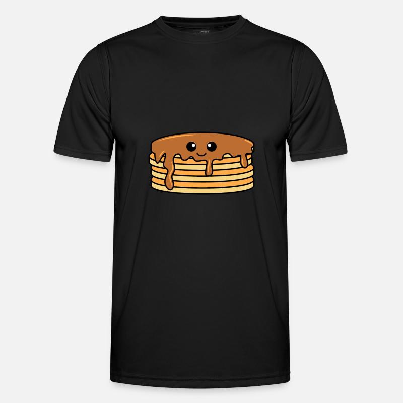 Pancake Comic Männer Funktions-T-Shirt