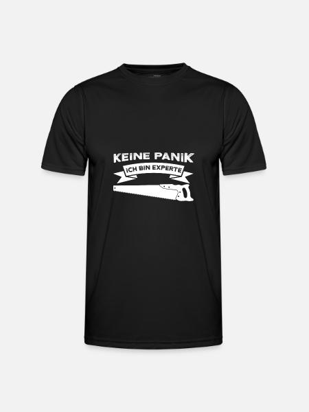 Dachdecker Beruf Dachdeckerei Geschenk - Männer Funktions-T-Shirt - Schwarz