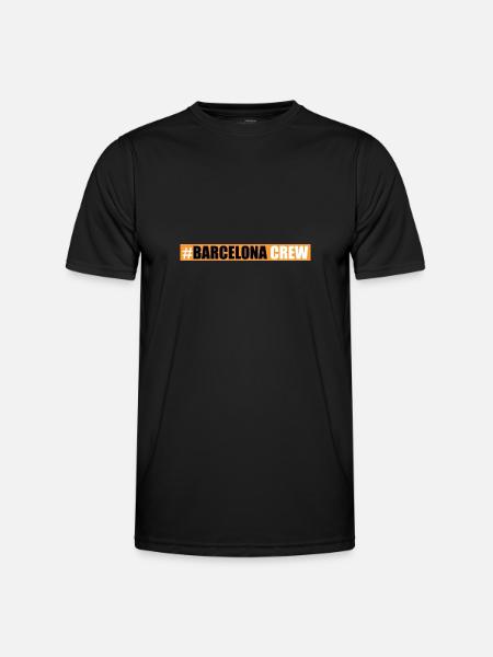 Équipage de Barcelone - T-shirt sport Homme - noir