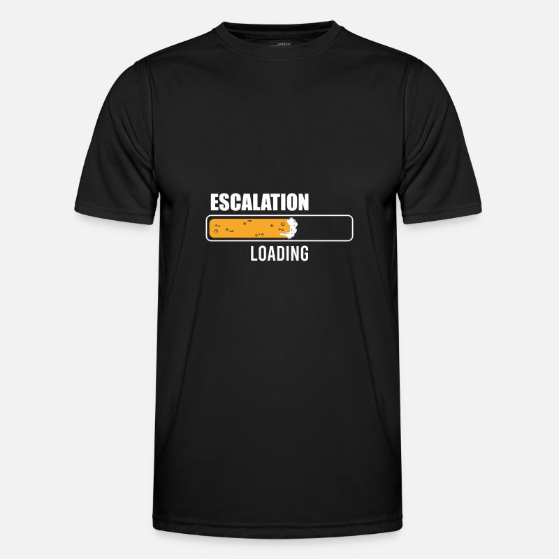 Escalation Loading Beer - Men's Functional T-Shirt - black