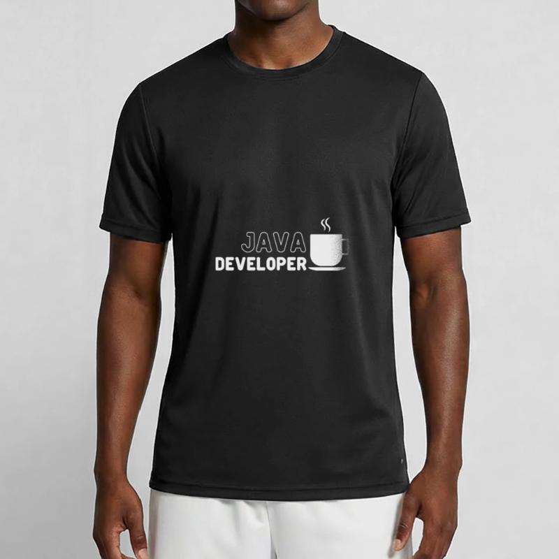Java Developer Coffee Kaffee Männer Funktions-T-Shirt