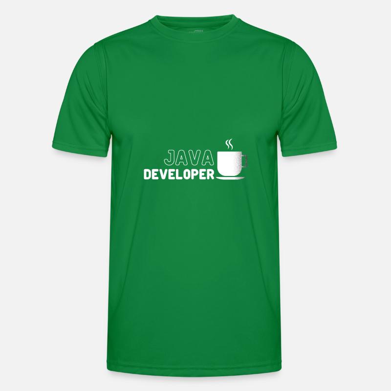 Développeur Java Coffee Kaffee T-shirt sport Homme