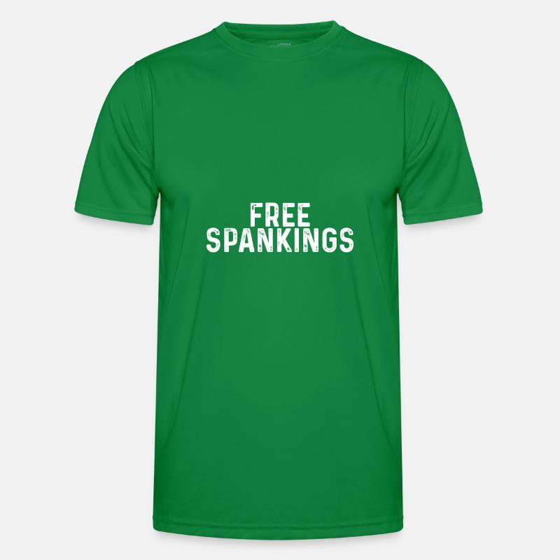 Free Spankings 3 Männer Funktions-T-Shirt