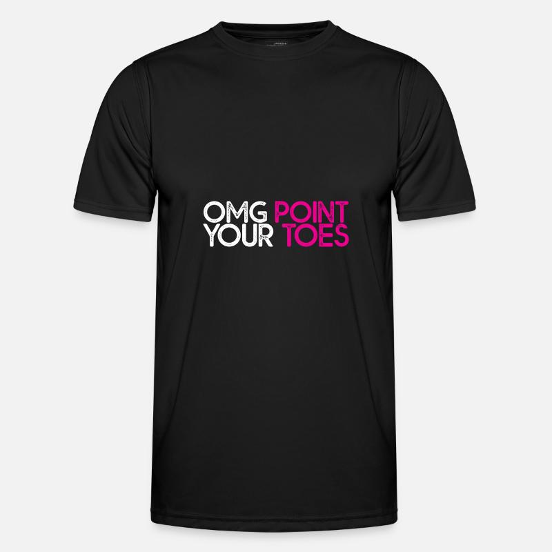Omg Point Your Toes 7 Men's Functional T-Shirt