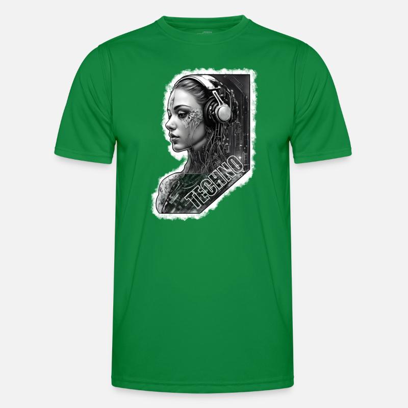 Music Electro Rays Men's Functional T-Shirt