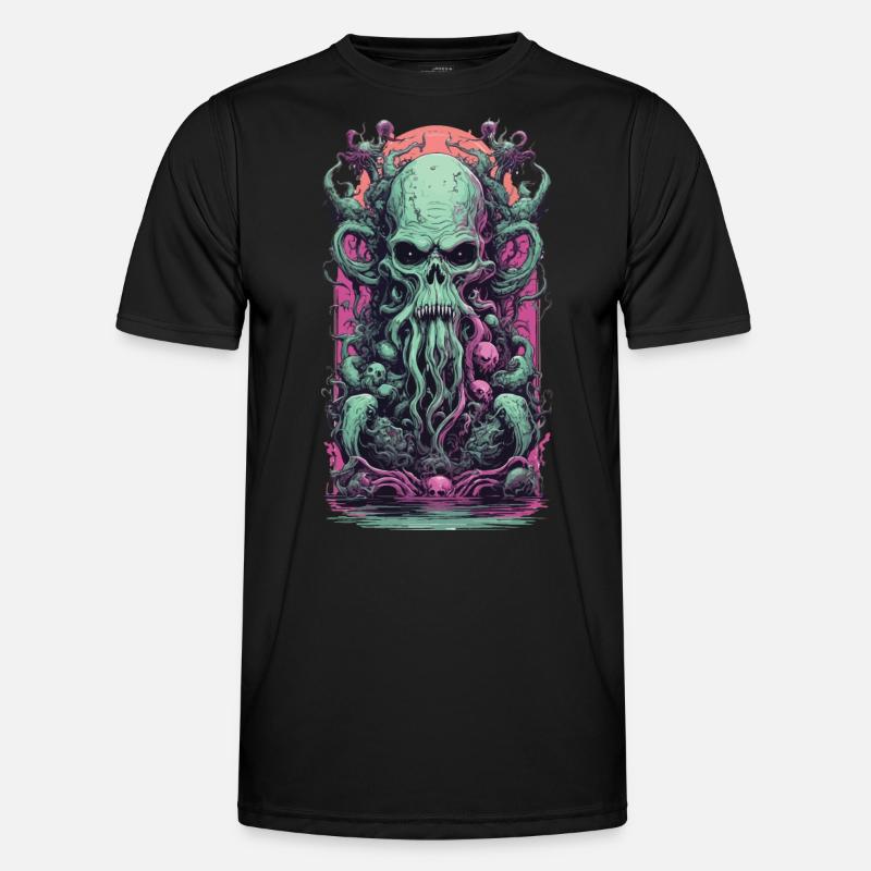 Conception de la pègre de heavy metal démon goule T-shirt sport Homme