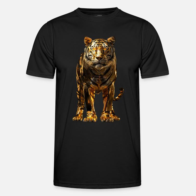 Tiger - Men's Functional T-Shirt - black