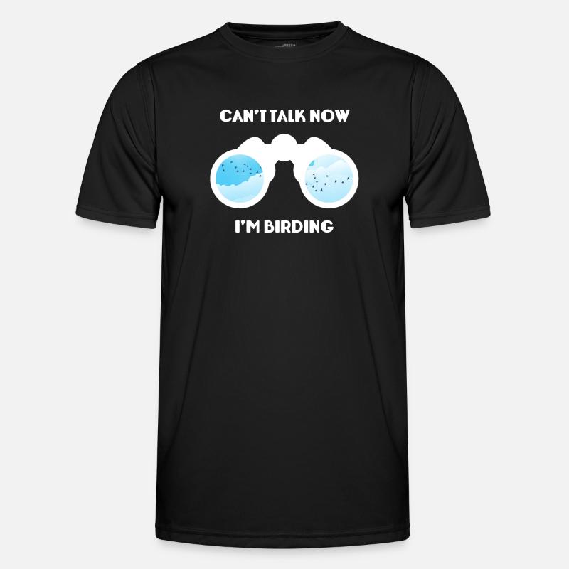 Birdwatching - Birdwatching - Birds - Birding - Men's Functional T-Shirt - black